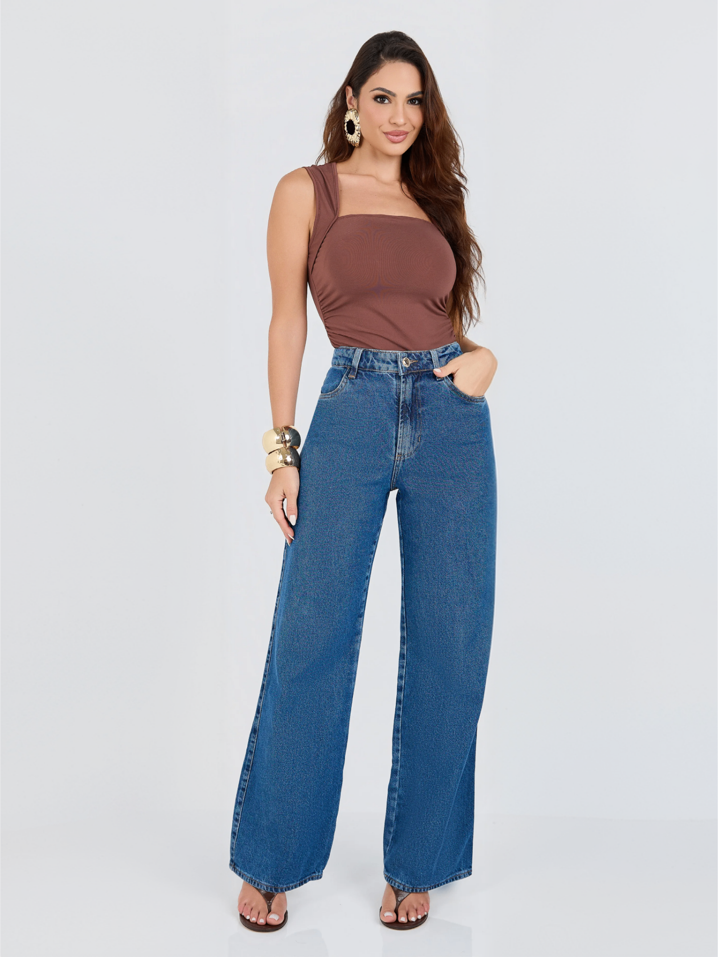 CALÇA WIDE LEG